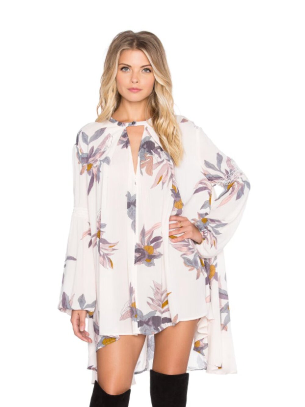FP Tree Swing Tunic/Blouse Size S
